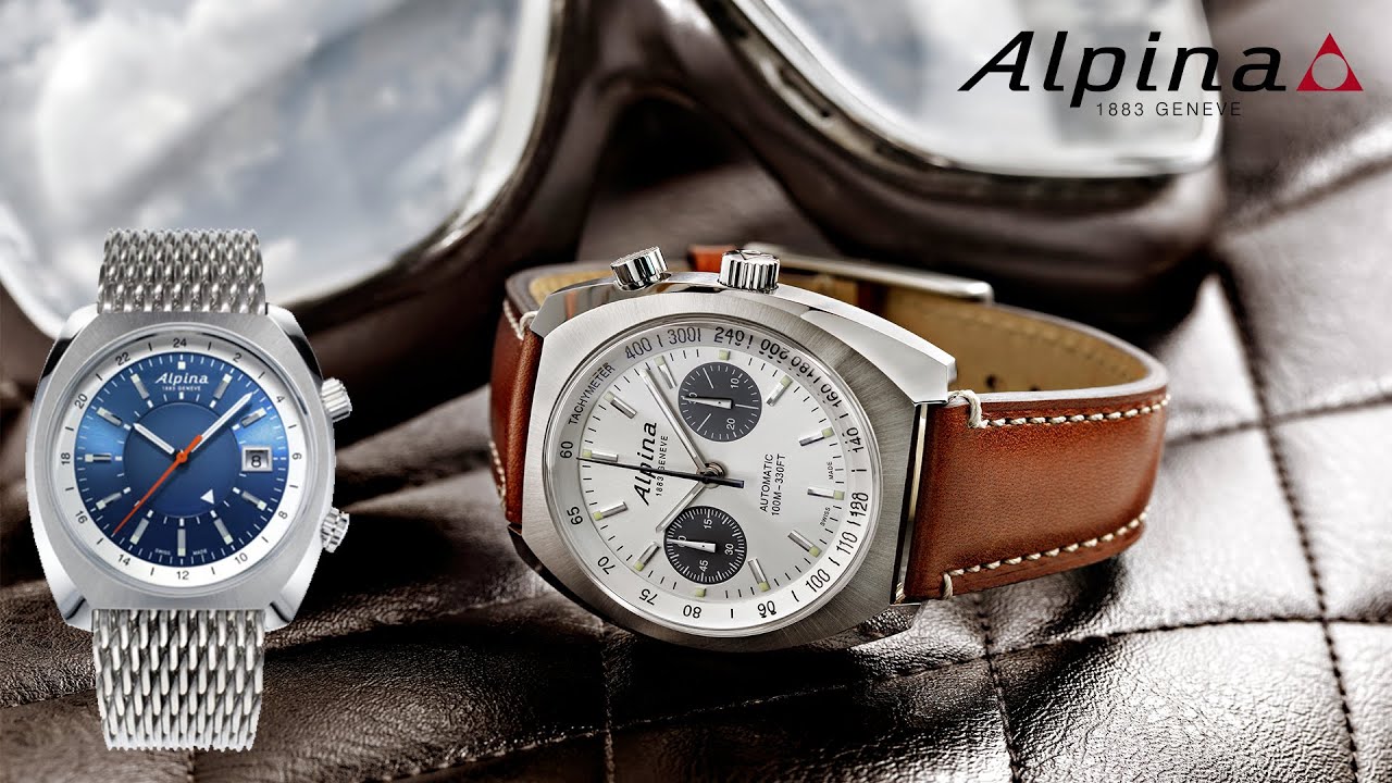 Alpina Startimer 1970’s Heritage GMT & Auto Chrono