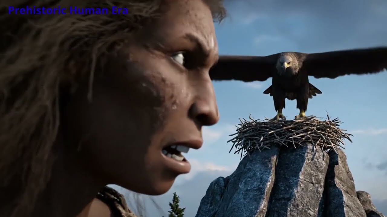 Life 3.4 Million Years Ago: Early Humans VS Giant Eagle Ancestors – The Deadliest Encounter