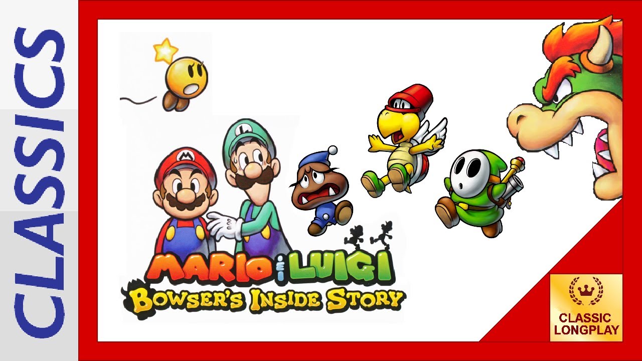 Classic Longplay - Mario & Luigi: Bowser's Inside Story