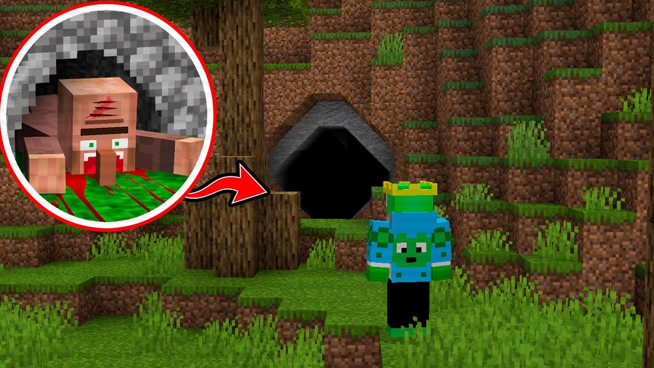 ¿Quién arrastró al aldeano a este TUNEL aterrador? ¿A DÓNDE CONDUCE EL PASAJE?[historia minecraft]