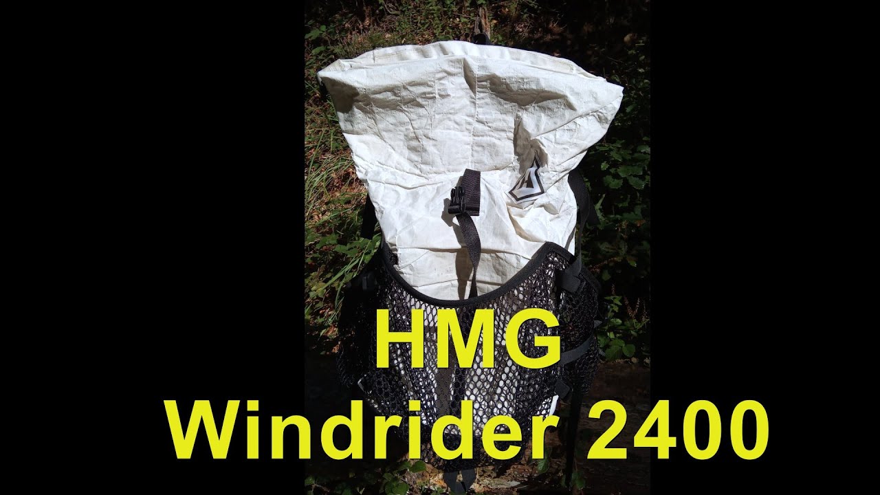 Rucksack Langzeittest HMG Windrider 2400