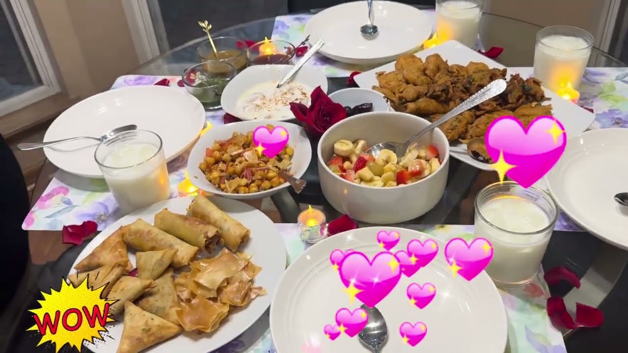 First Ramadan Aftar
