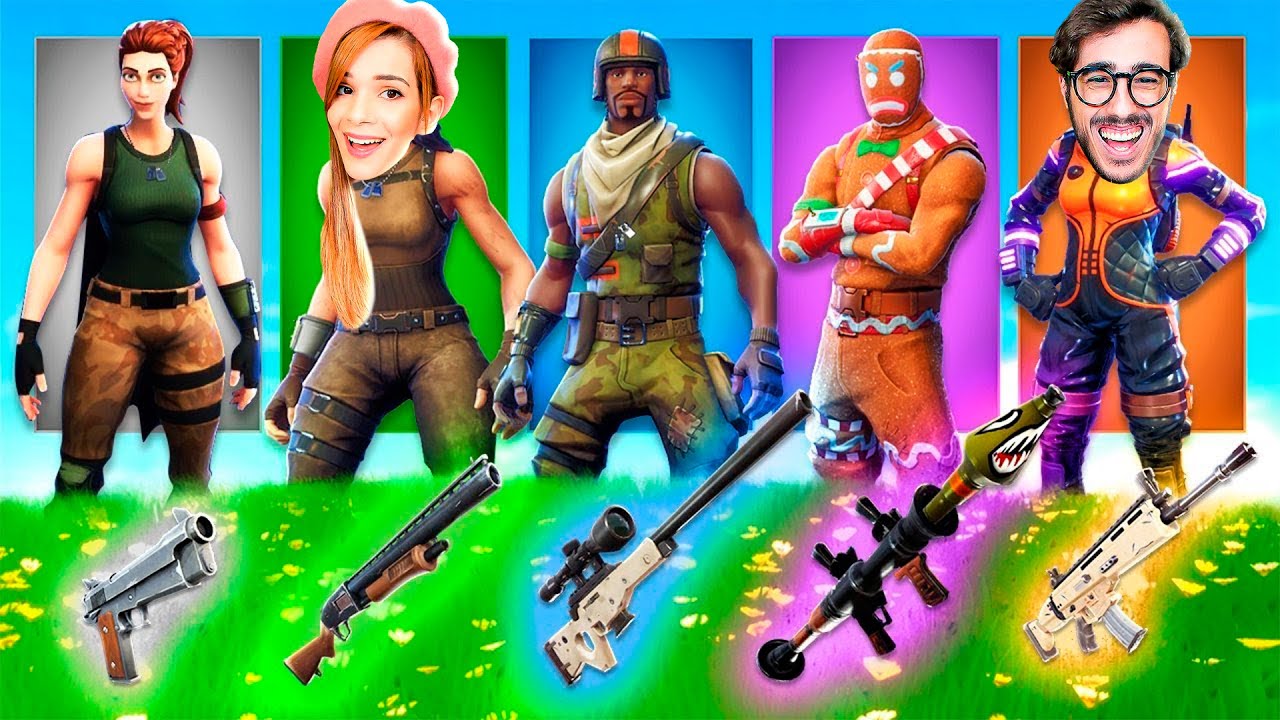 LA RANDOM SKIN CHALLENGE SU FORTNITE OG!