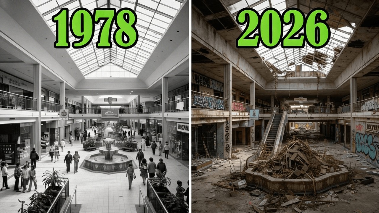 THEN and NOW Iconic Shopping Malls That No Longer Exist