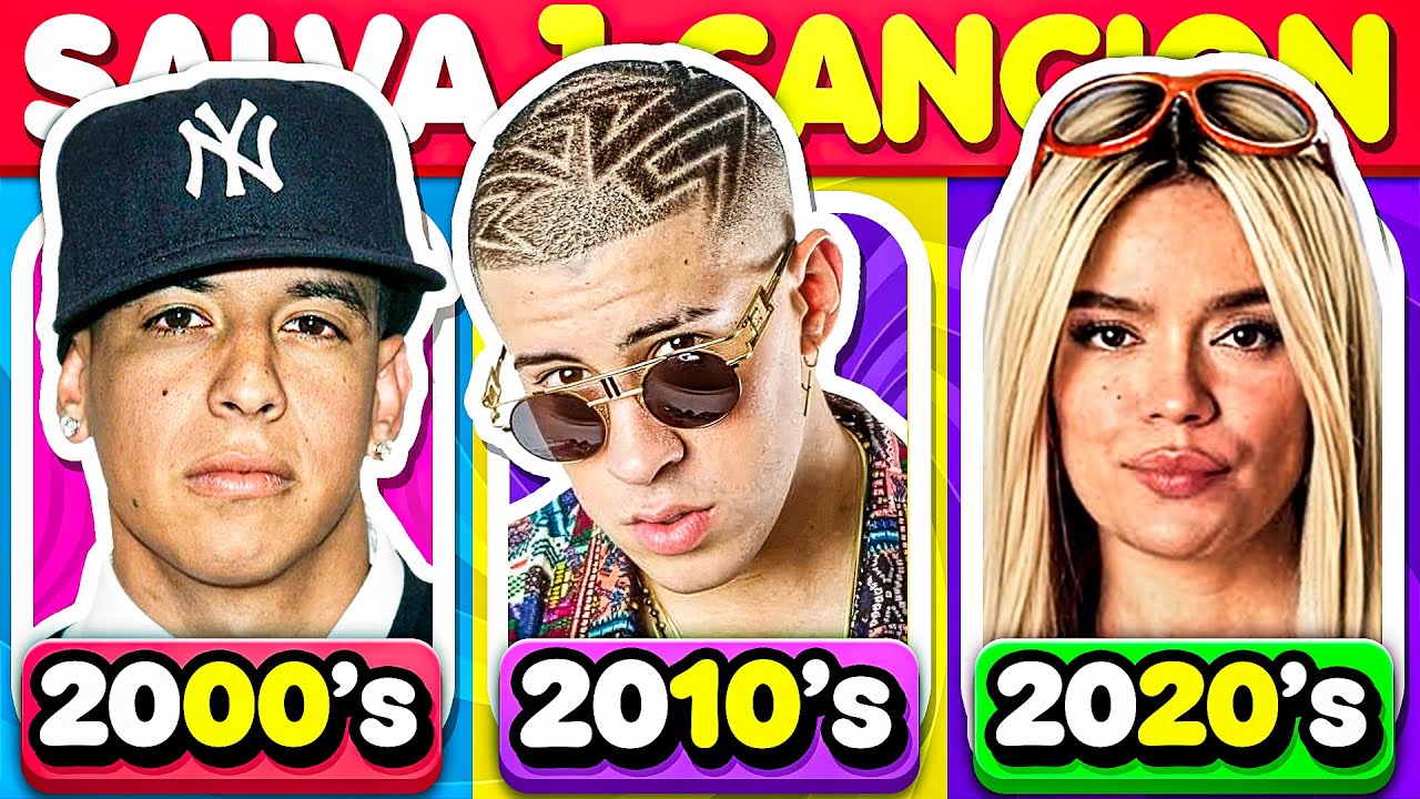 Salva 1 Canción de Reggaeton | 2000 Vs 2010 Vs 2020 🎶🔊🤔 ¿Qué Canción Prefieres? | TriviaTime
