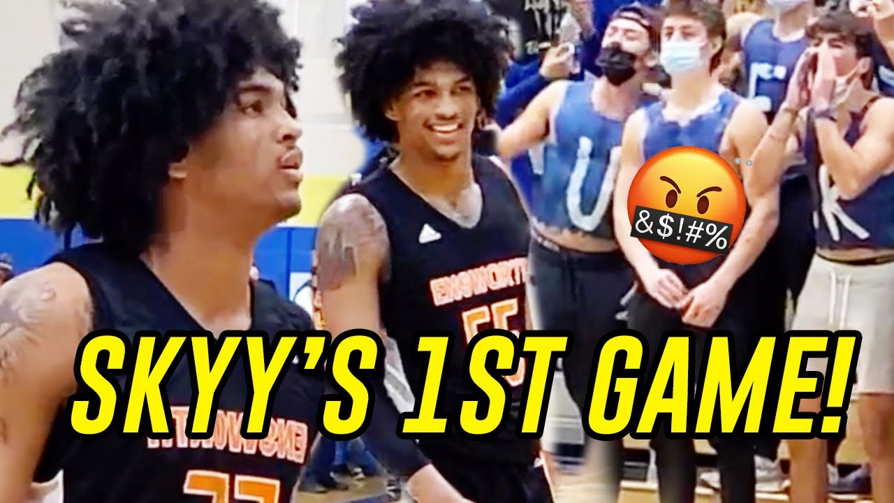 Skyy Clark Drops 51 In FIRST GAME Against Brentwood! Shuts Up TRASH TALKING Student Section 😱