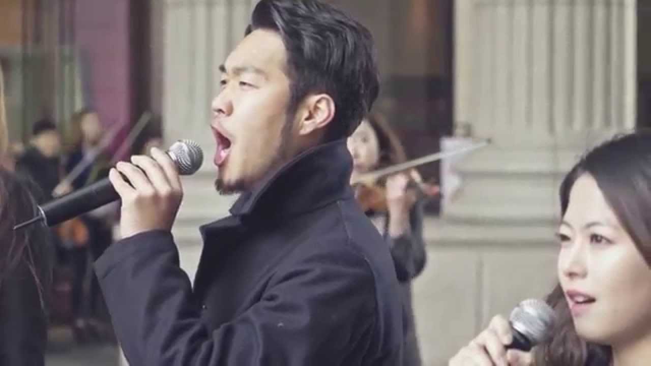 [홀로아리랑 (Orchestra cover.)] 플래시몹 @현대백화점 중동점