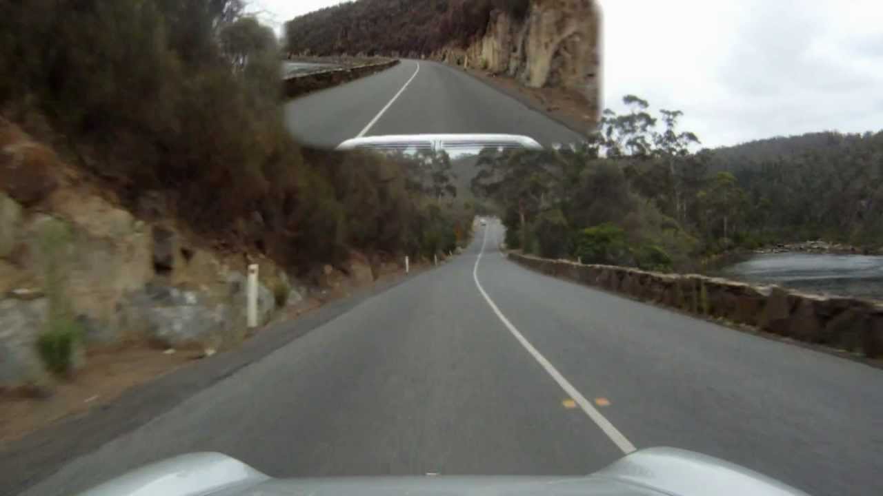 Great driving roads -  Orford to Port Arthur TASMANIA Australia