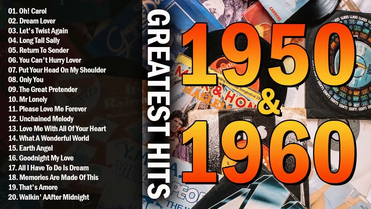 Back To The 50s & 60s | 50s & 60s Greatest Music Playlist | Best Old School Music Hits