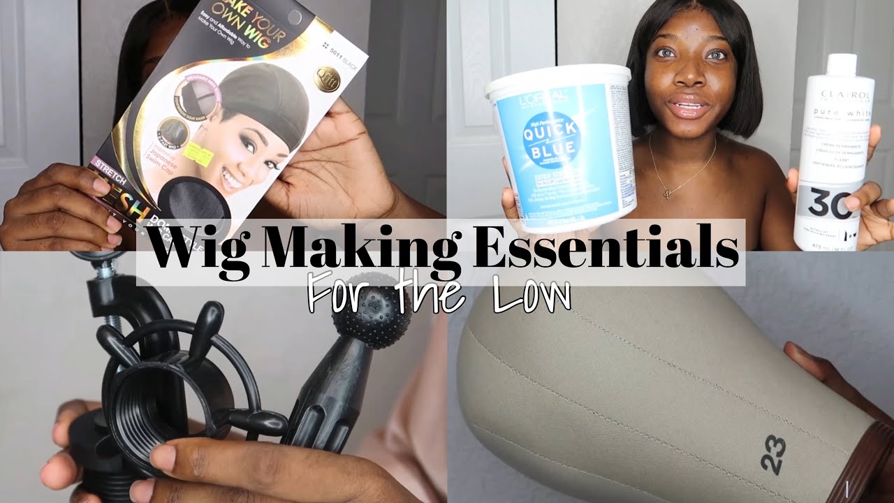 Wig Making Essentials for the Low | Amazon Haul | Lou xoxo