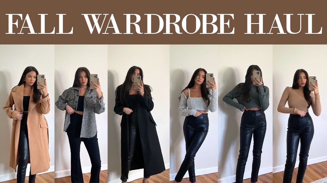 FALL TRY ON HAUL: neutrals, sweaters, & outwear