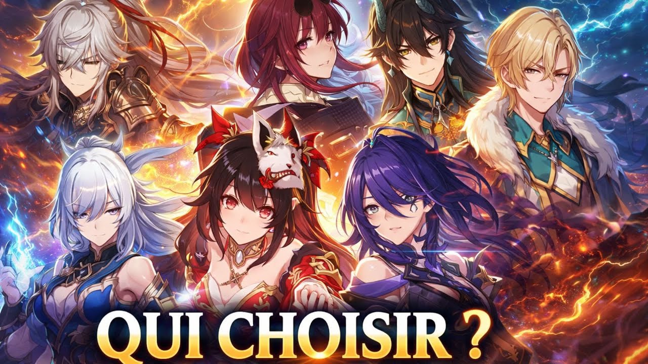 Quel 5 étoiles gratuit choisir / Analyse Honkai Star Rail
