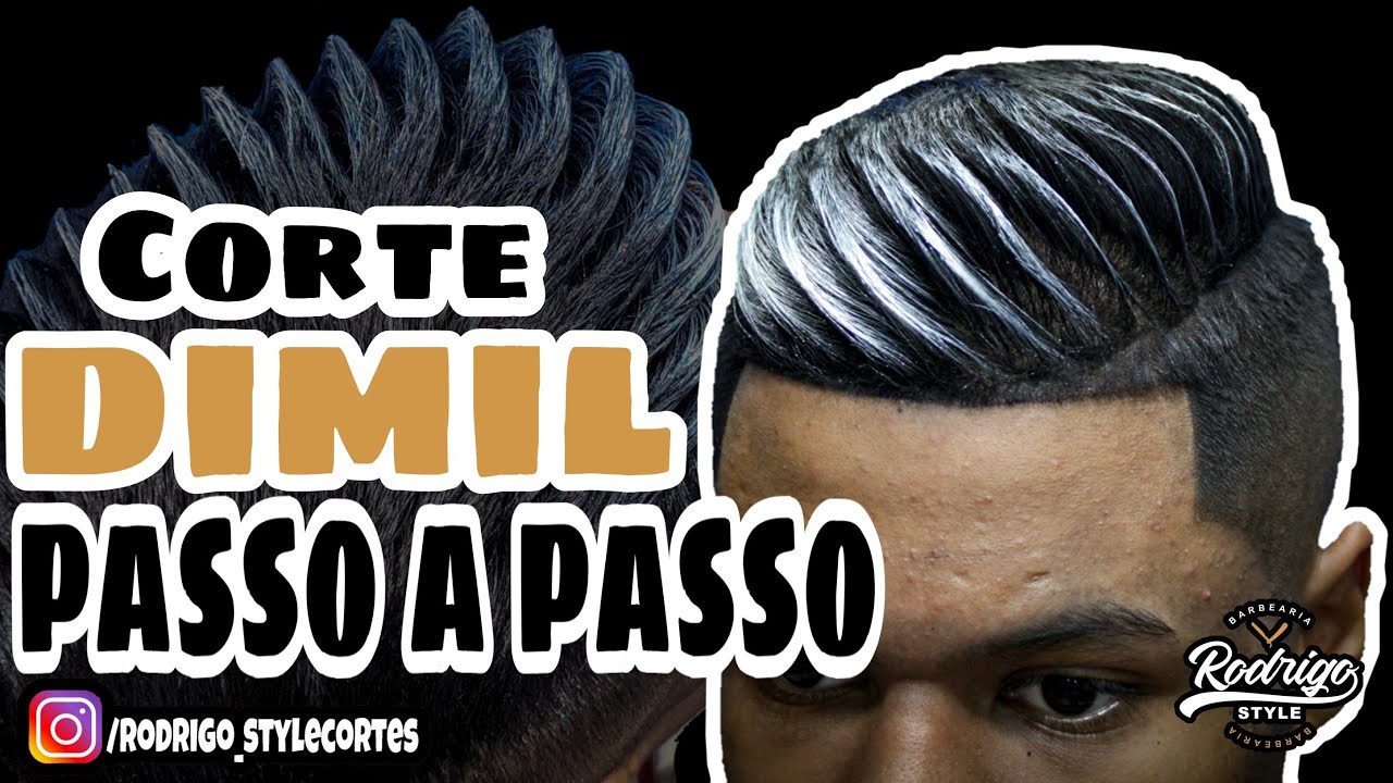 ⭕Como fazer o corte blindado ou dimil passo a passo - Rodrigo style