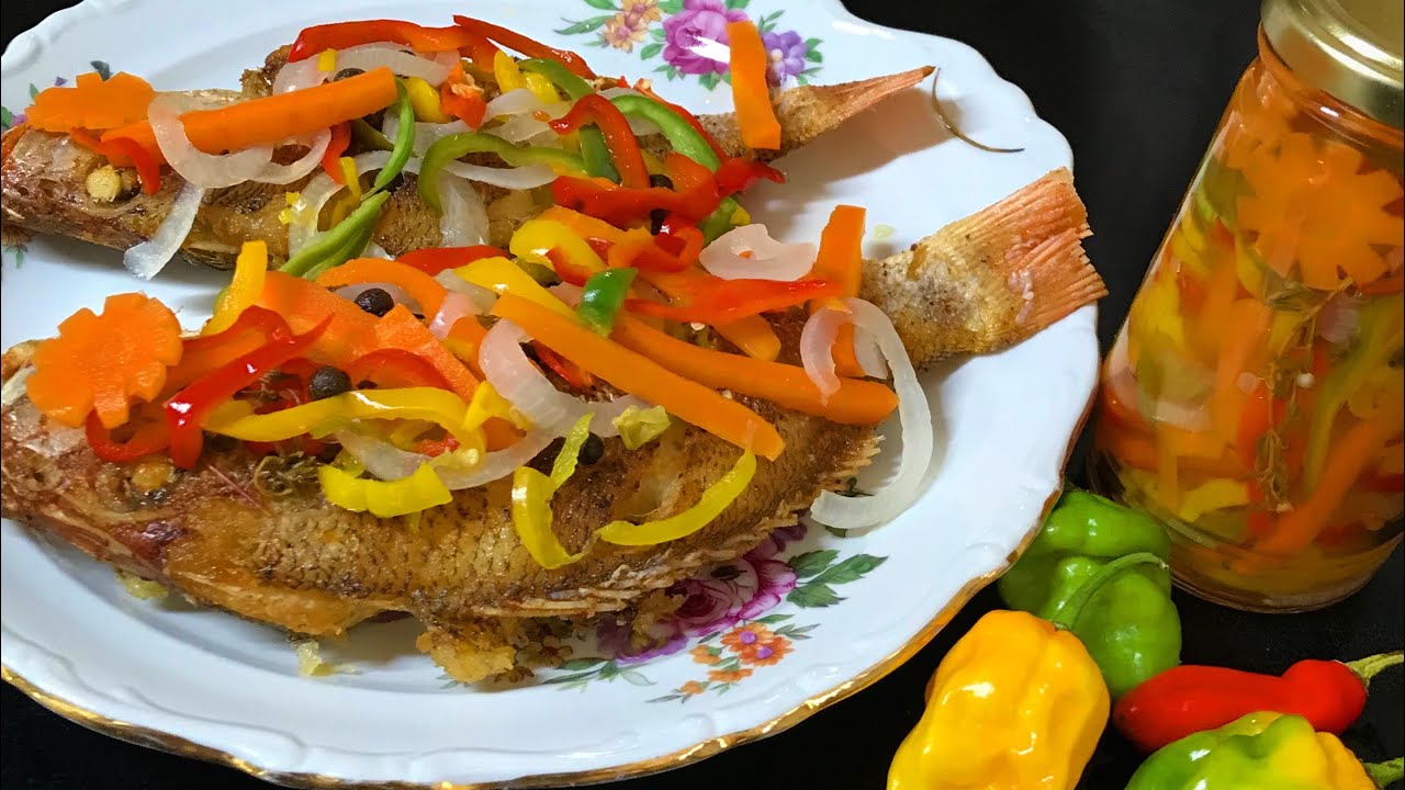 Jamaican Escovitch Fish | Red Snapper