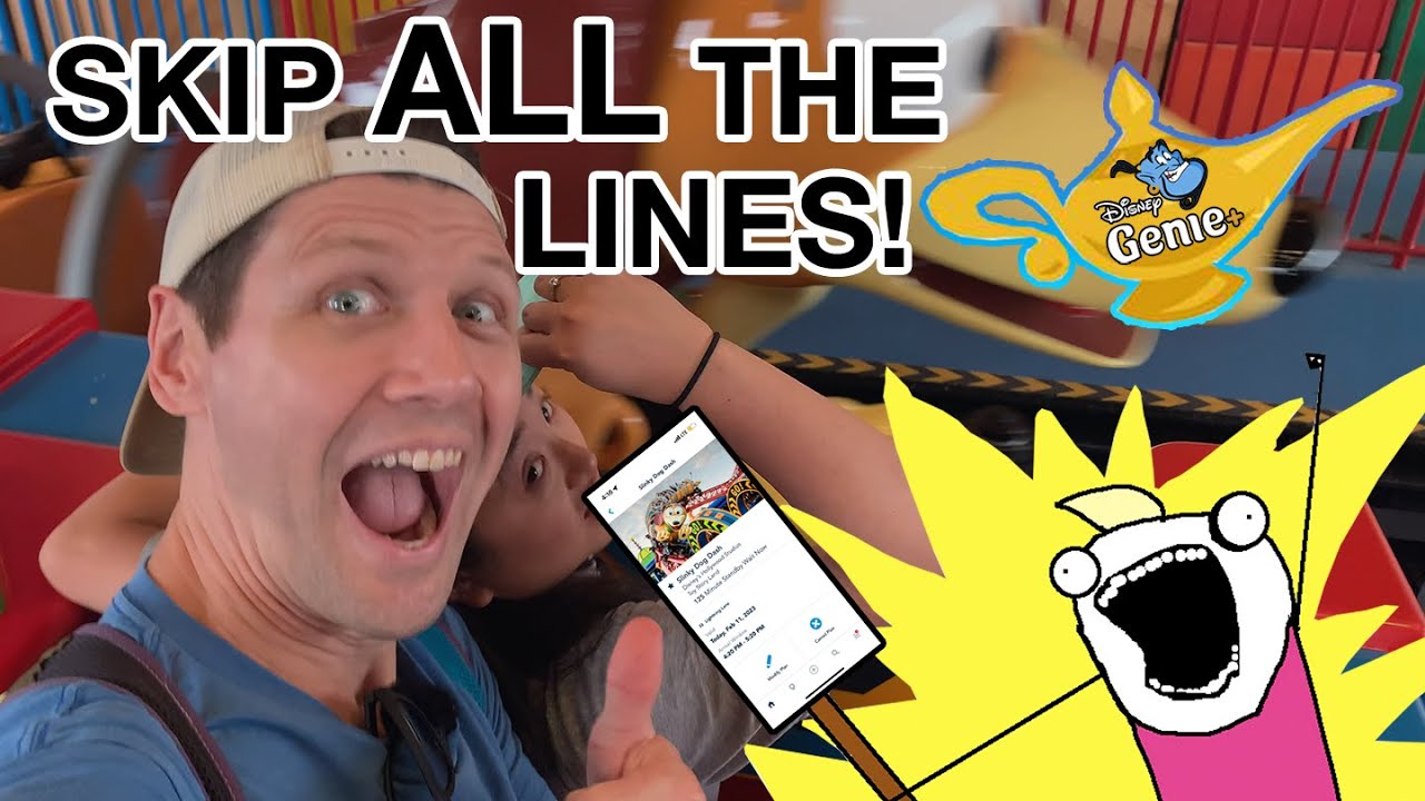 Genie+ WORLD RECORD - Disney World Lightning Lane Line Skipping Challenge