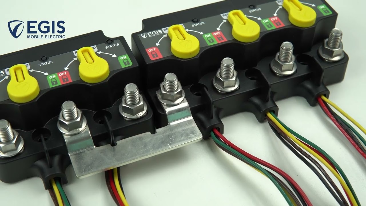2022 IBEX Innovation Awards Winner: Egis Mobile Electric, XD Series Triple Flex Relay/ACR/LVD w/Knob