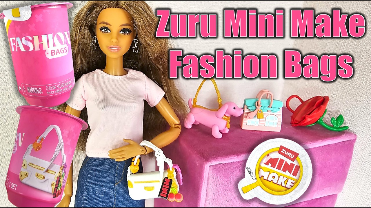 Otwieranie torebek Zuru Mini Make Fashion