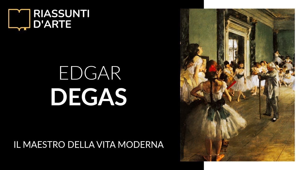 EDGAR DEGAS - Il Maestro della Vita Moderna