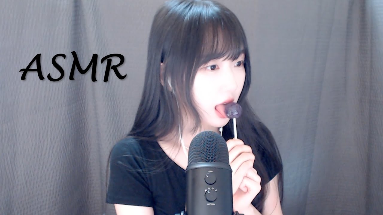 ASMR 🍭👅누가 이렇게 먹으면 사탕 빨리 먹을수있다고 했어!ㅣ사탕이팅사운드ㅣ메롱메롱,노토킹 Candy Eating Sounds