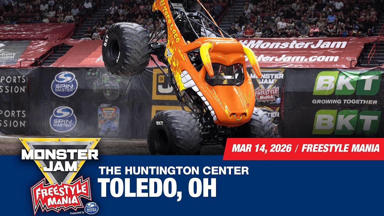 Monster Jam: Toledo, OH - 2 (Full Event) | March 13, 2026 | Freestyle Mania