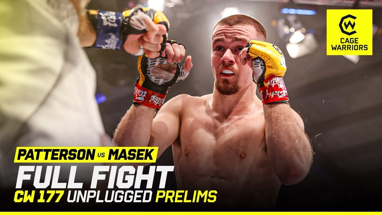ARM TRIANGLE ON DEBUT | Connor Patterson VS. Jan Mašek | FULL FIGHT | CW 177 Unplugged