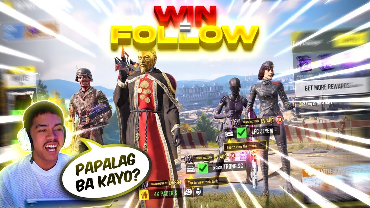 IF WE WIN, I'LL FOLLOW YOU | CODM BATTLE ROYALE GAMEPLAY