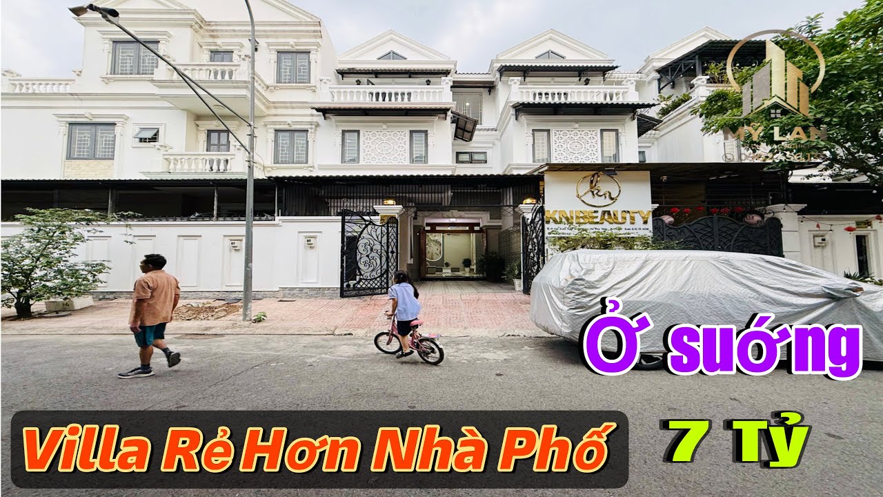 Bán Rẻ 2 Tỷ Villa Biệt Lập ở Sướng Đời | Giá Rẻ Hơn nhà phố có Cổng Bảo Vệ An Ninh - Cây Xanh Mát Mẻ