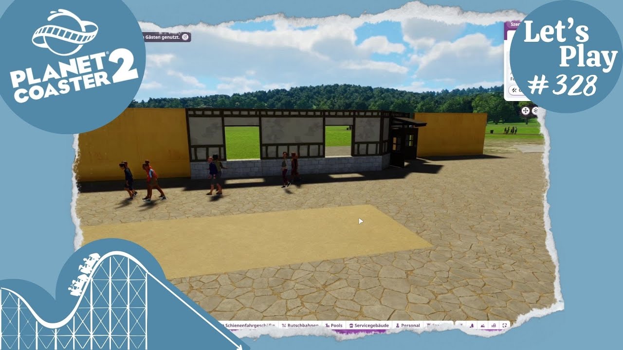 Planet Coaster 2 #328 Die Fassade vom Laden steht