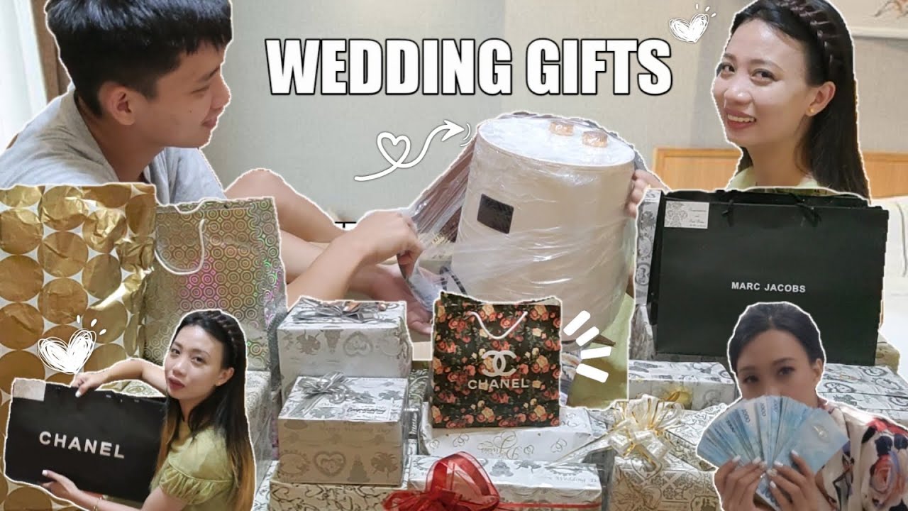 Unboxing Wedding Gifts + Opening Cash Gift ✨