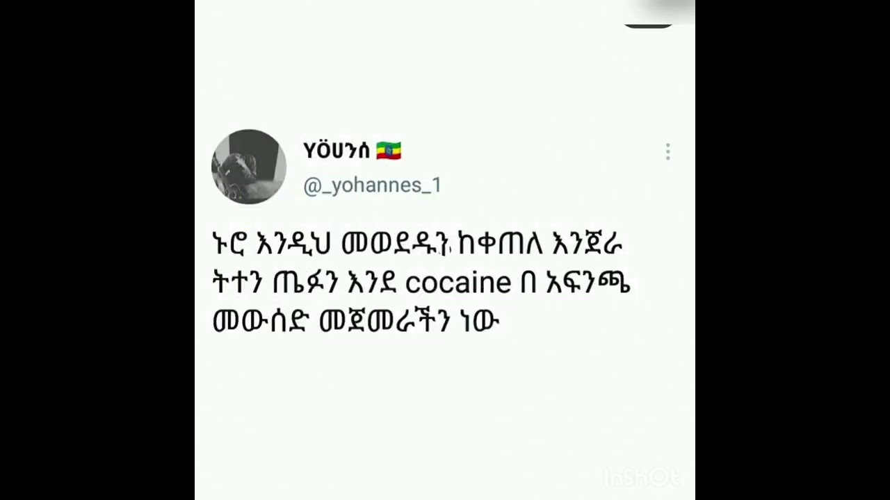 The funniest habesha tweets