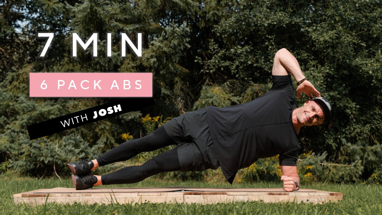 7 MIN- Six Pack Abs// No equipment// Josh Adamson