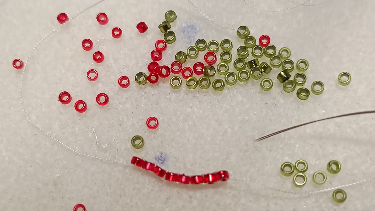 bead weaving - kralen weven, de laddersteek  - de basis van alle steken - beginnen vanaf 0