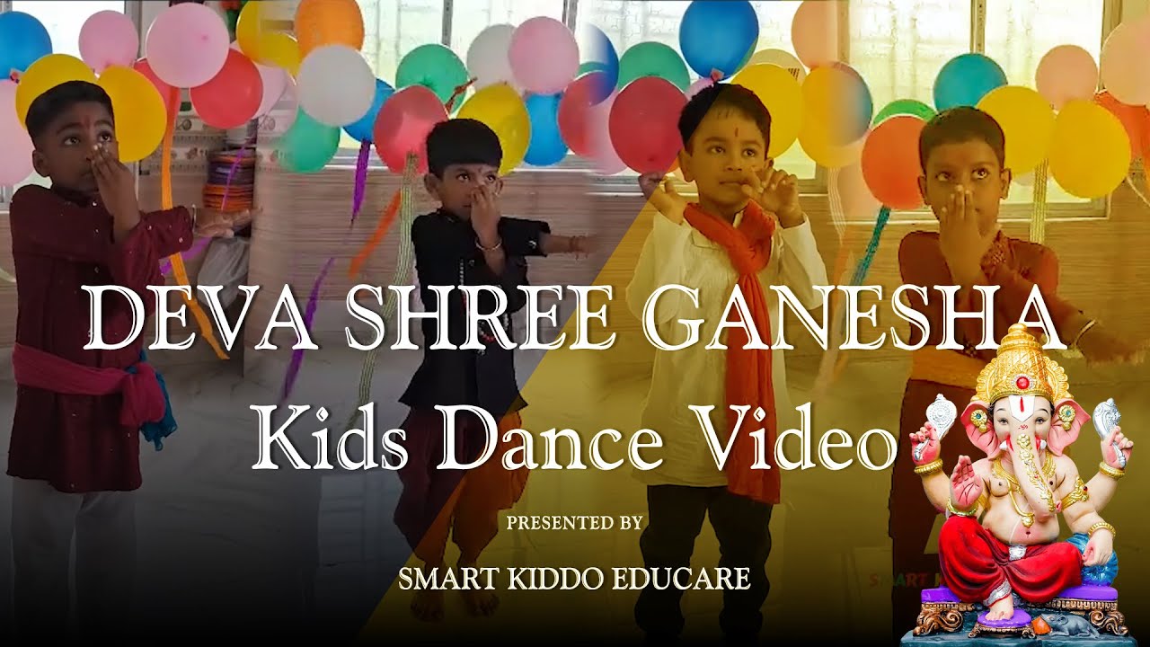 🎵 Deva Shree Ganesh | Students Dance Performance | Smart Kiddo Educare