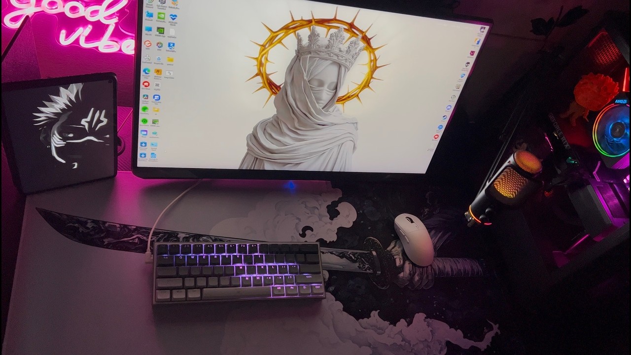 POV: late night csgo game play