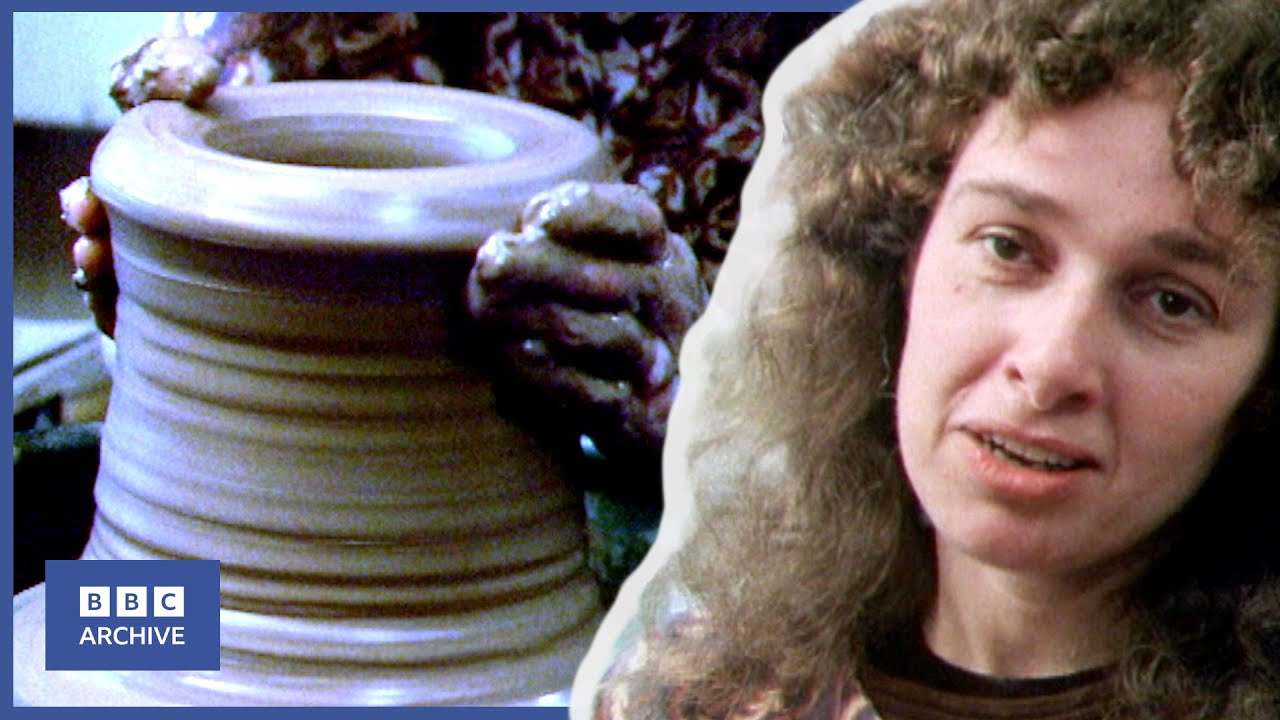 1977: Making ORNAMENTAL POTTERY | In the Making | Making of... | BBC Archive