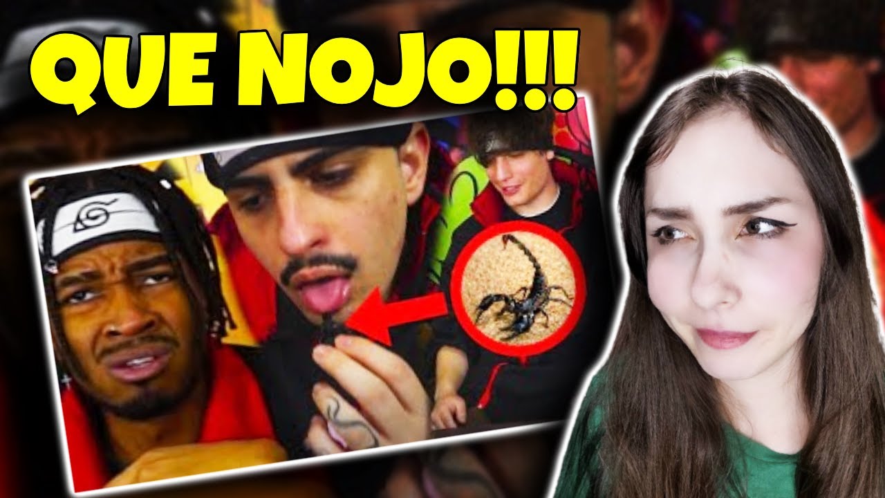 REACT MANIKOMIO │ comendo insetos da Tailandia ft. Baka Gaijin