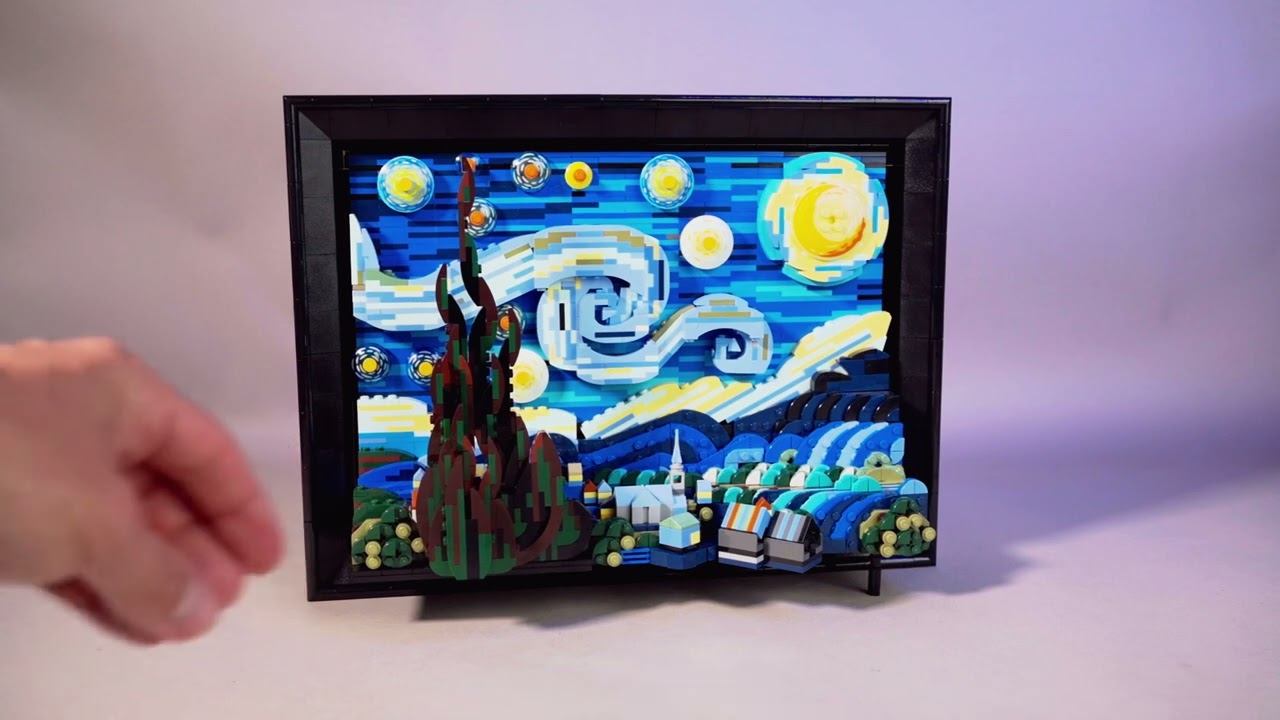 Lego 21333 - Ideas - &bdquo;Gwiaździsta noc&rdquo; Vincenta van Gogha