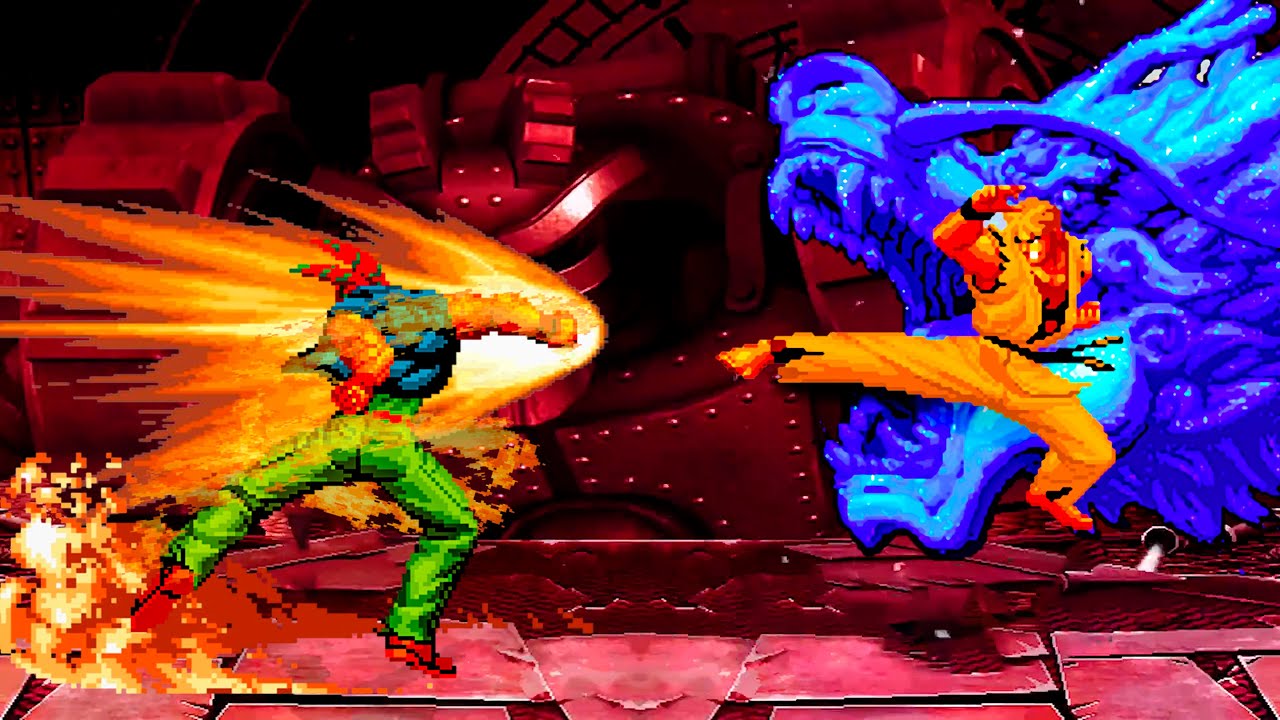 [KOF Mugen] Ralf Jones Team vs Ryo Sakazaki Team
