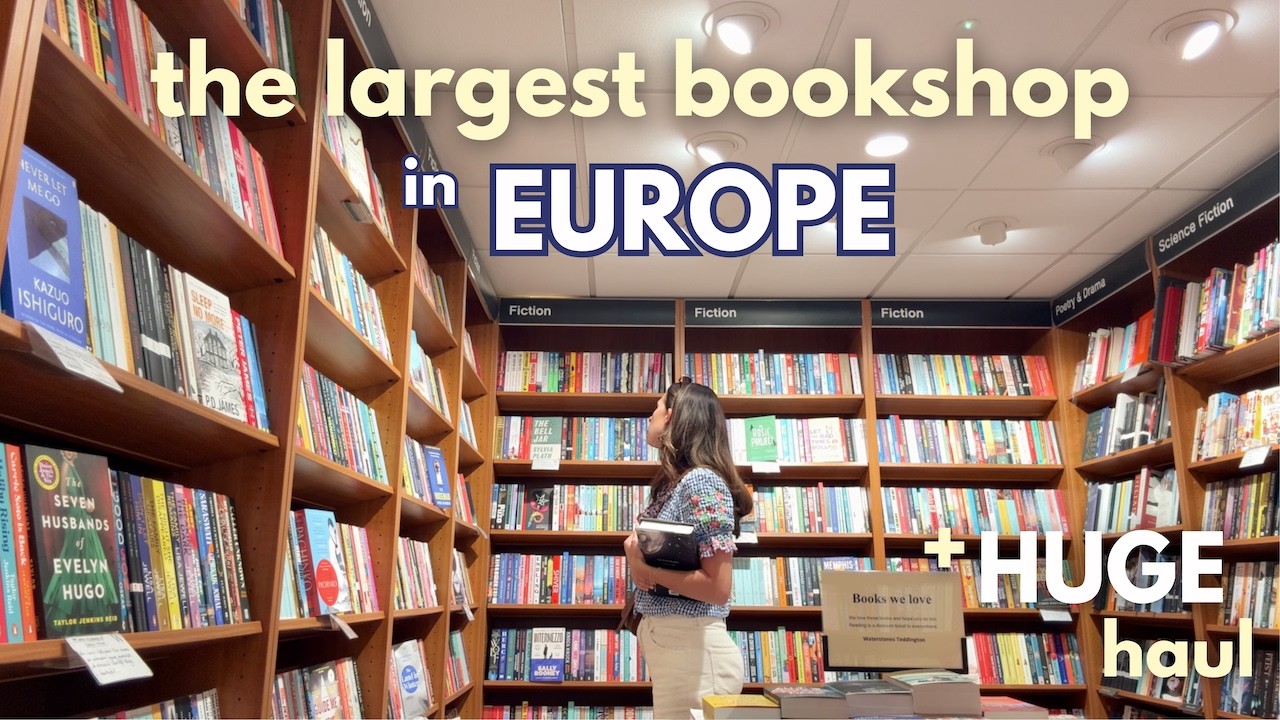 Самый большой книжный магазин в Европе + ОГРОМНАЯ книжная закупка