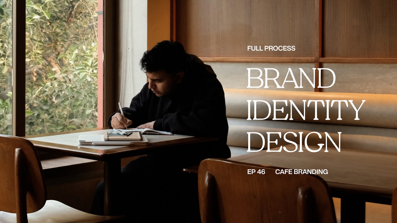 How to design a coffee shop logo - Full process
