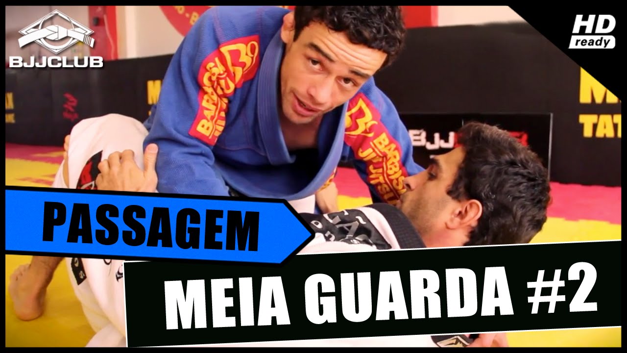 Jiu-Jitsu - Passagem da Meia Guarda #2 - Eduardo Nascimento - BJJCLUB