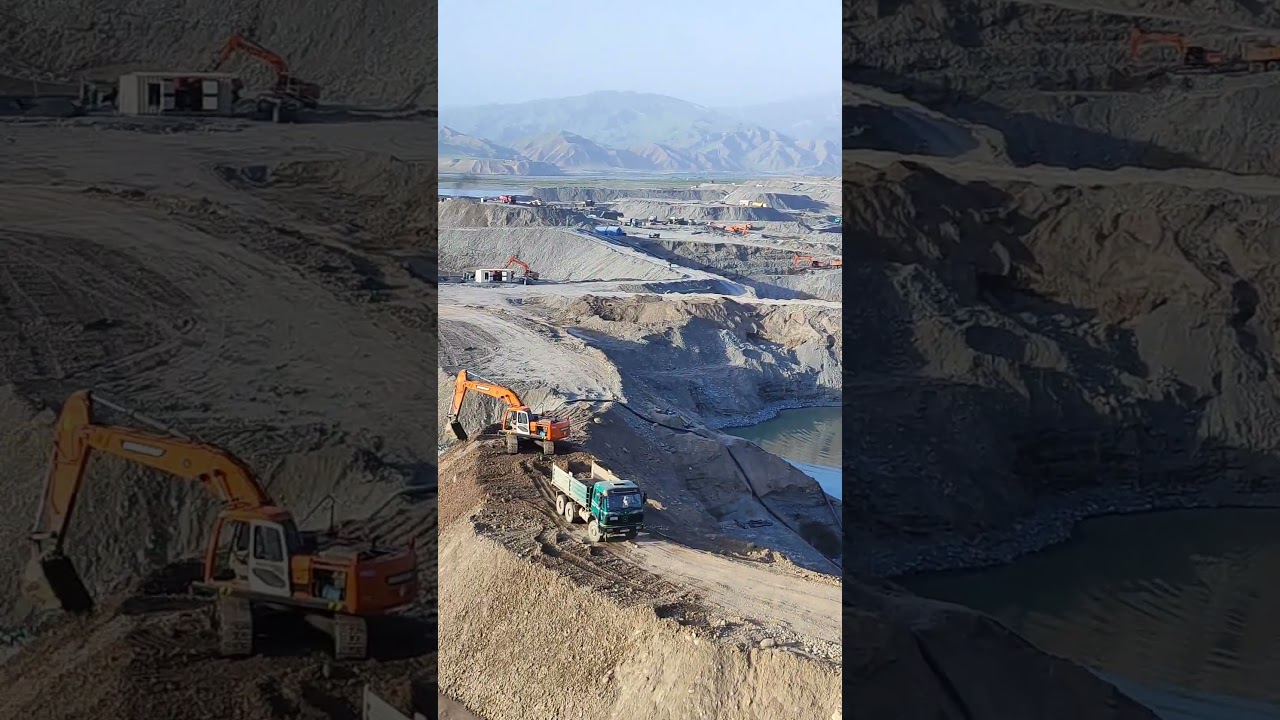 استخراج طلا از بزرگ ترین معدن افغانستان #جالب #shorts