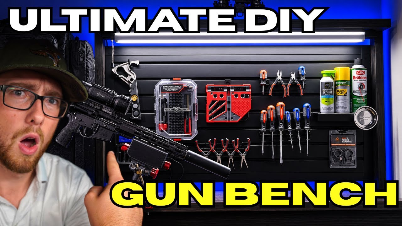 Is This the Best DIY Gun Bench Setup?