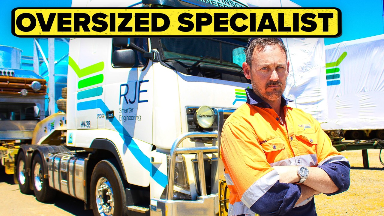 Oversized Load Specialist May Have Met His Match | Outback Truckers Full Episode | S05 E04