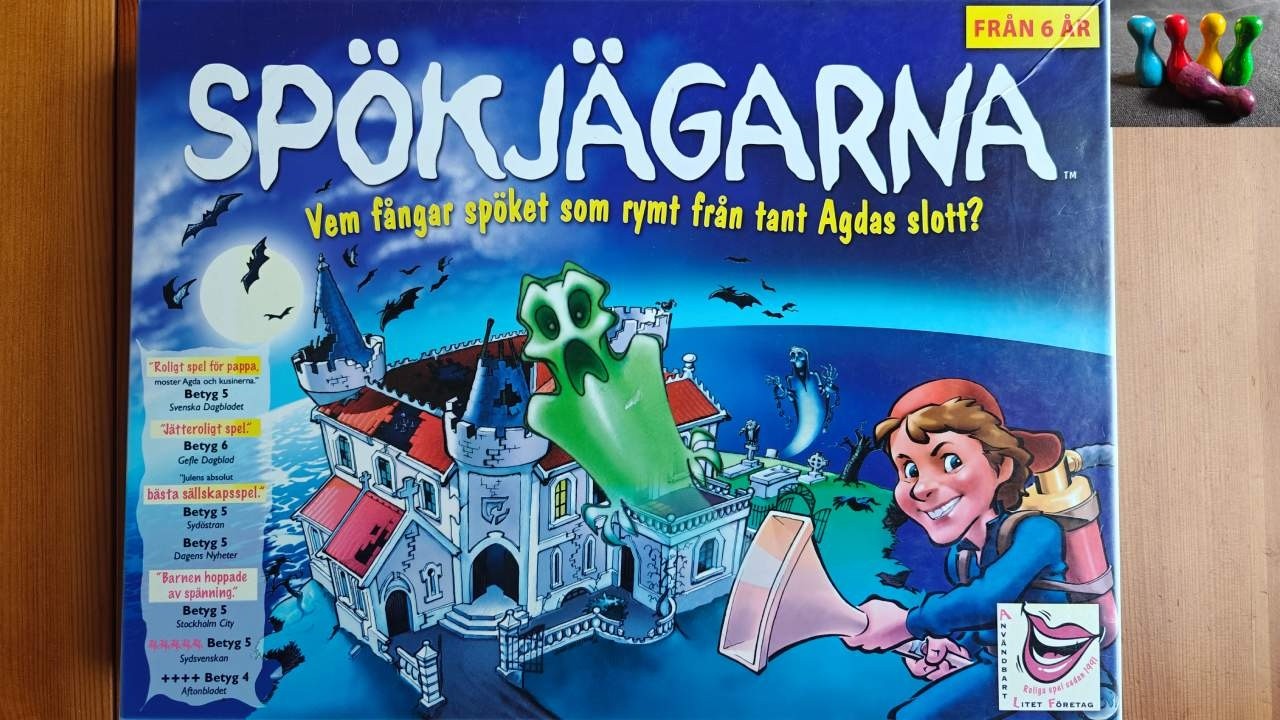 Så spelar du SPÖKJÄGARNA - Regler & tips