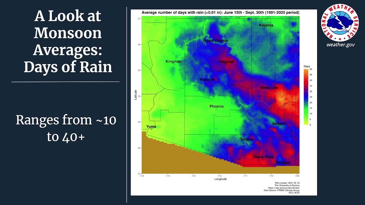 2023 Arizona Monsoon Outlook - English