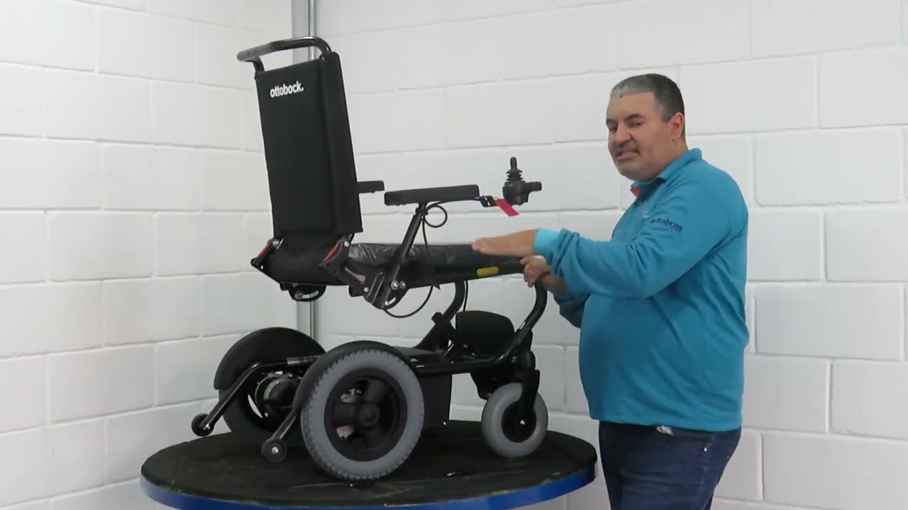 Cadeira de rodas motorizada Ottobock Wingus - novo lançamento mundial