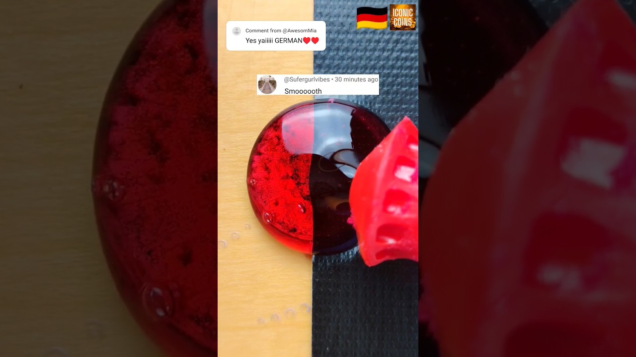 Satisfying Clean German Coin 🌗🇩🇪 