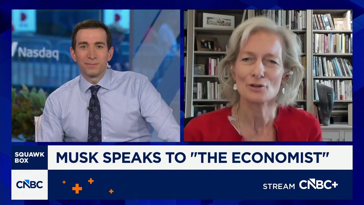 Elon Musk speaks to 'The Economist': Editor-in-chief Zanny Minton Beddoes on the key takeaways