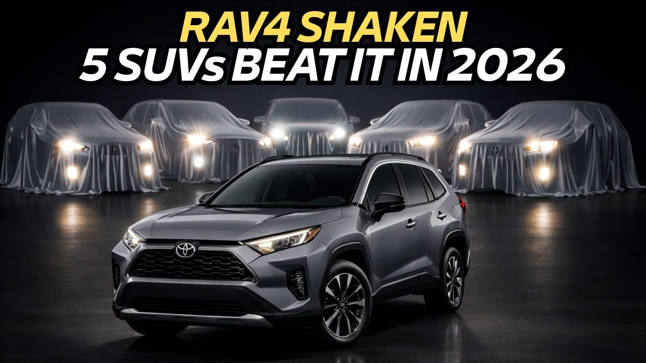 RAV4 SHAKEN: 5 SUVs That Beat It in 2026 (Better Value, Better Tech)